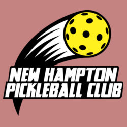 NH Pickleball Club - Youth Fleece Hoodie w/ Back Name Option Design