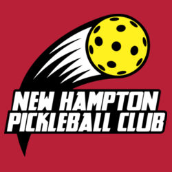 NH Pickleball Club - Youth CVC Crew w/ Back Name Option Design