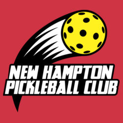 NH Pickleball Club - CVC Crew w/ Back Name Option Design