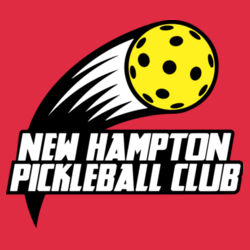 NH Pickleball Club - Softstyle T-Shirt w/ Back Name Option Design