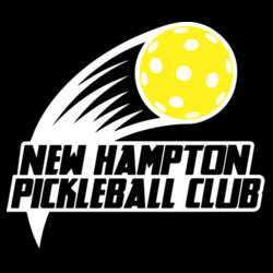 NH Pickleball Club - Unisex Long Sleeve Jersey Hooded Tee w/ Back Name Option Design
