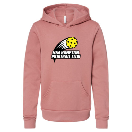 NH Pickleball Club - Youth Fleece Hoodie w/ Back Name Option Thumbnail