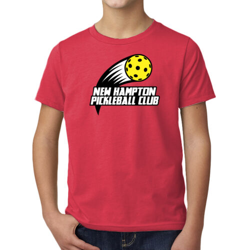 NH Pickleball Club - Youth CVC Crew w/ Back Name Option Thumbnail