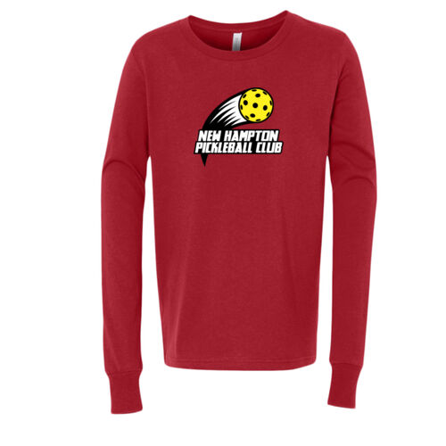 NH Pickleball Club - Youth Long Sleeve w/ Back Name Option Thumbnail