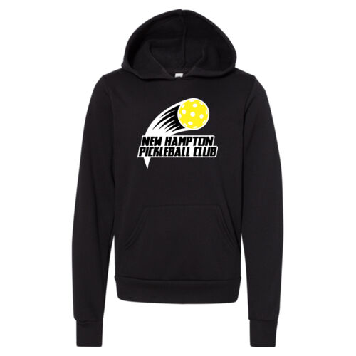 NH Pickleball Club - Youth Sponge Fleece Hoodie w/ Back Name Option Thumbnail