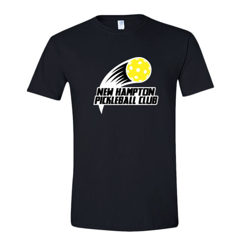 NH Pickleball Club - Softstyle T-Shirt w/ Back Name Option Thumbnail