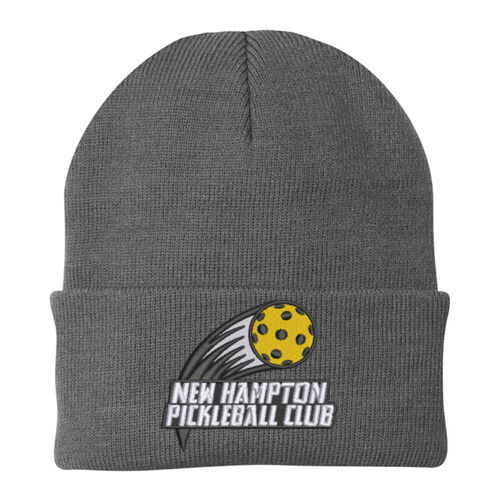 NH Pickleball Club - Knit Cap Thumbnail
