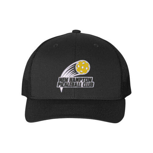 NH Pickleball Club - Six-Panel Retro Trucker Cap 2 Thumbnail