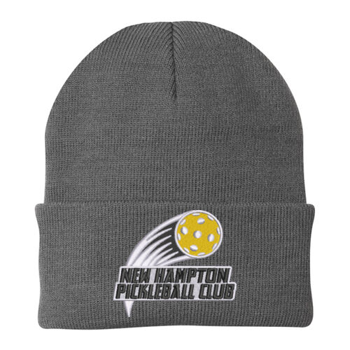 NH Pickleball Club - Knit Cap 2 Thumbnail