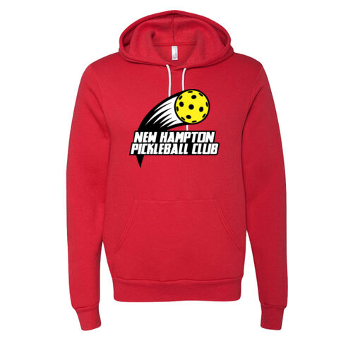NH Pickleball Club - Unisex Sponge Fleece Hoodie w/ Back Name Option Thumbnail